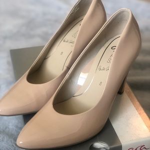 Franziska 18910-17 nude high heels *NEW* in box